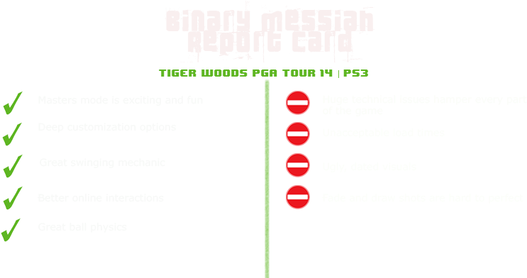 Tiger Woods Pga Tour 14 - Carmine (800x400), Png Download