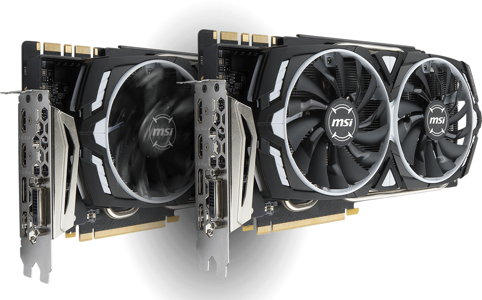 **special** Msi Geforce Gtx 1080 Ti Armor 11gb Graphics - Msi Gtx 1070ti Armor (1539x965), Png Download