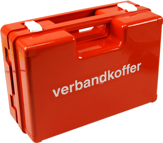 First-aid Kit, 15x40x27cm, Orange - Box (640x640), Png Download