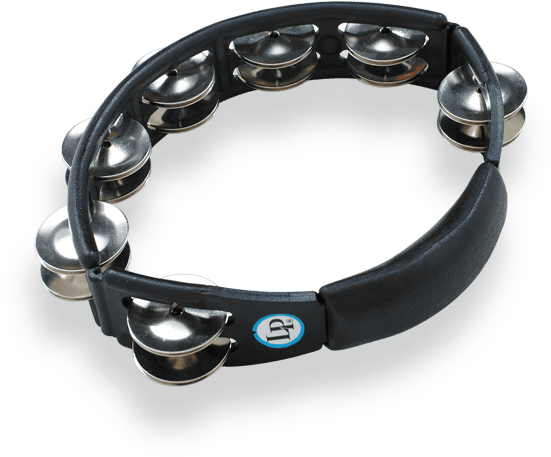 Lp Lp150 Cyclops Hand Held Steel Tambourine - Pandereta Precio (604x640), Png Download