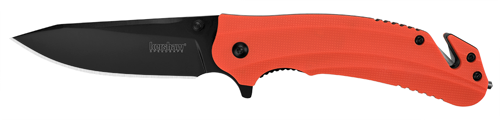 Kershaw Barricade - Kershaw Knives Orange (1020x400), Png Download