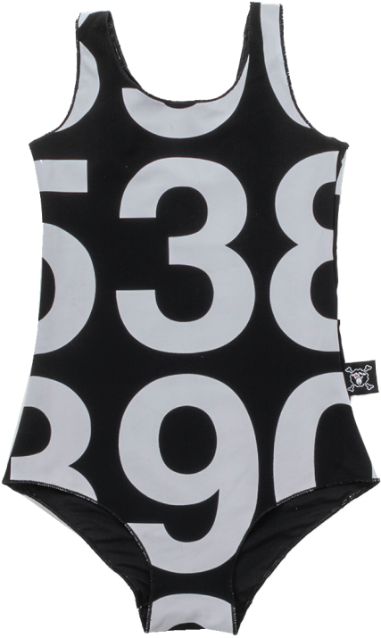 Nununu Numbered Swimsuit - Swimsuit (960x720), Png Download