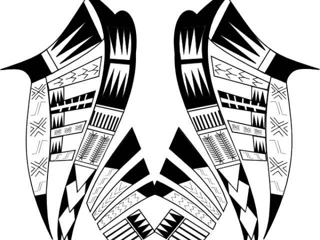 Polynesia Clipart Tribal Pattern - Samoan Tribal Clip Art (640x480), Png Download