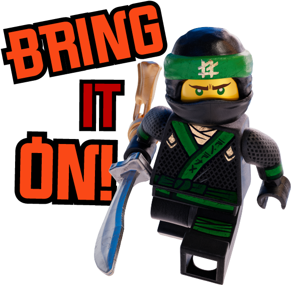 Warner Bros Ninjago Messaging Sticker - Green Ninjago Png (600x600), Png Download