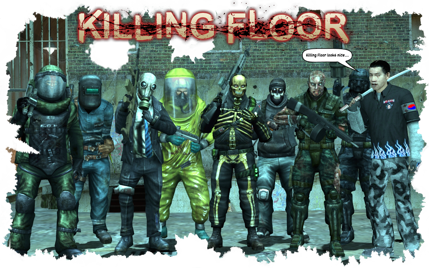 Games - Killing Floor Todos Los Personajes (1440x900), Png Download