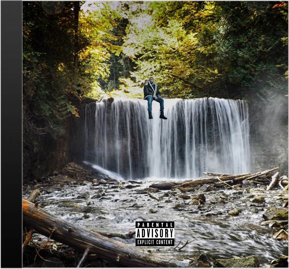 Waterfall (1600x900), Png Download
