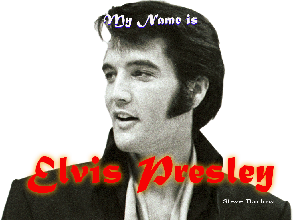 My Name Is Elvis Presley - Lisa Johansen (1024x768), Png Download