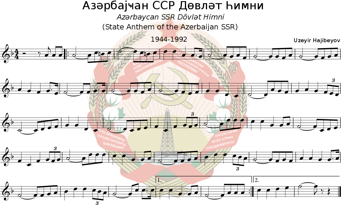 Anthem Of The Azerbaijan Soviet Socialist Republic - Circle (1200x732), Png Download