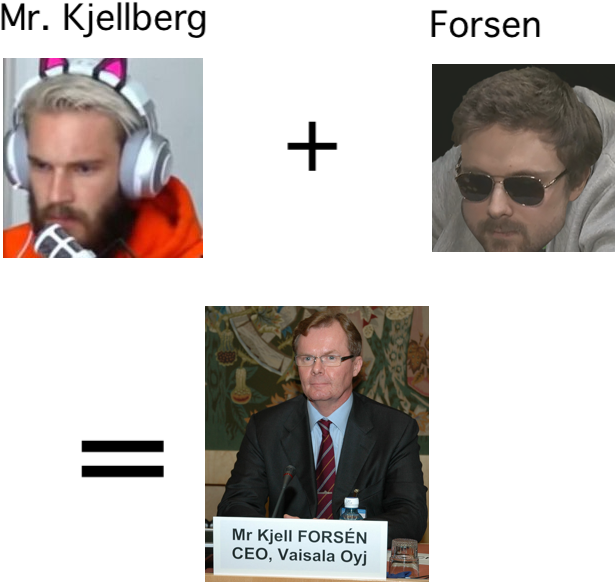 That Guy Must Be Twice The Swedish Roleplayer Kappa - Photo Caption (815x659), Png Download