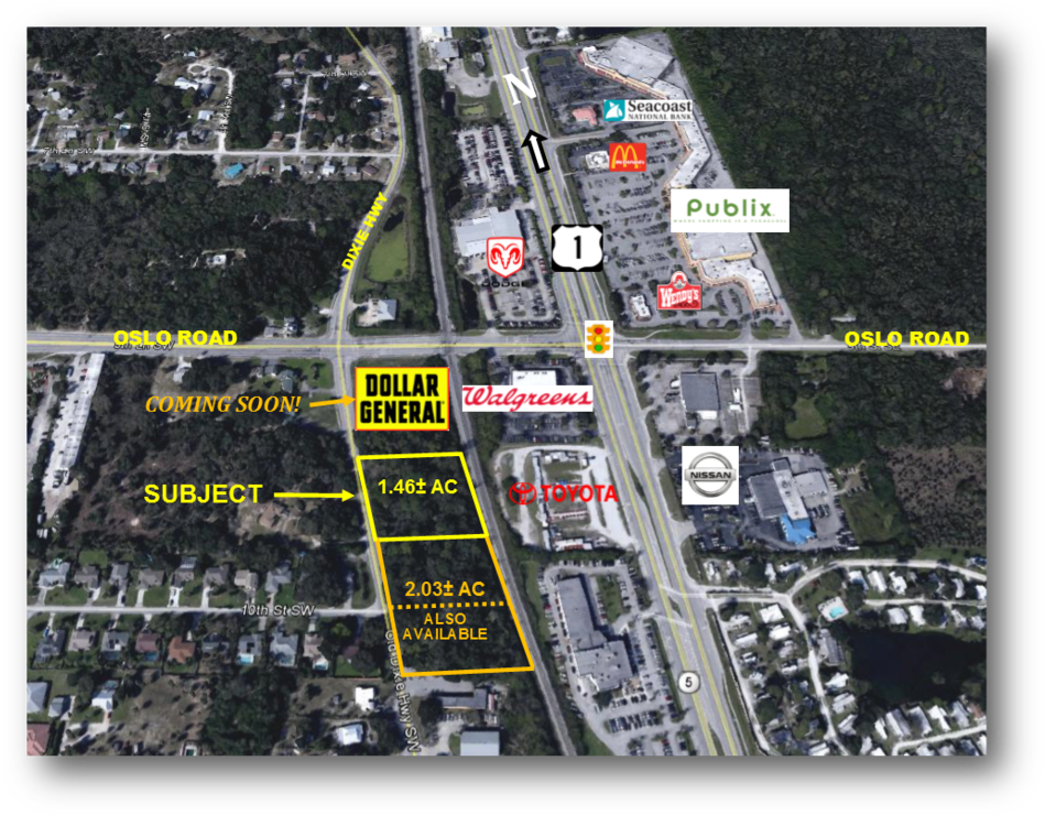 980 Sw Old Dixie Highway, Vero Beach, Fl, - Metropolitan Area (960x751), Png Download