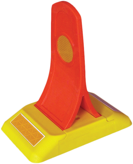 Cr 3202 Flexible Lane Divider - Plastic (600x600), Png Download