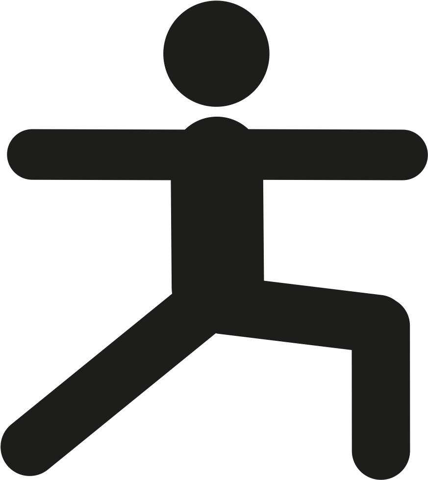 Core/yoga Icon - Sign (1200x1200), Png Download