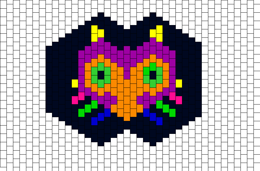 Majoras Mask Bead Pattern - Molen De Herder (840x553), Png Download