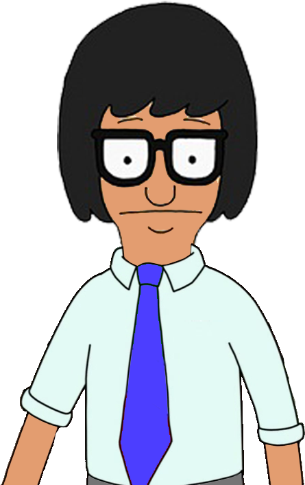 24 May - Tina From Bob's Burgers (482x705), Png Download