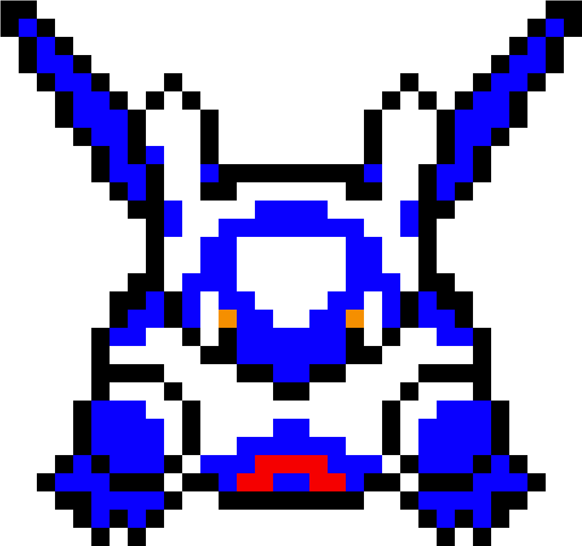 Latios - Latias En Pixel Art (1188x1188), Png Download