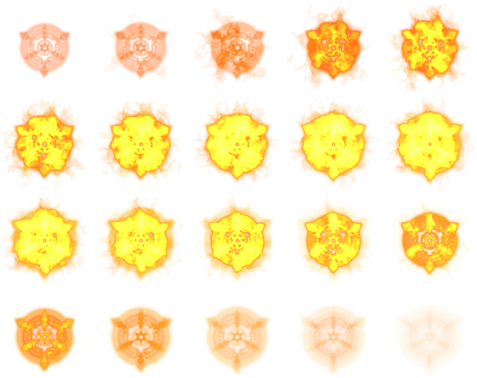 Cast - - Rpg Maker Mv Fire Animation (960x768), Png Download