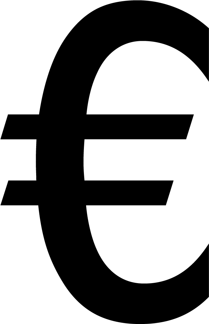 Euro Icon Png Home Icon Png Transparent Background - Euro Sign Png Icon (1500x1500), Png Download