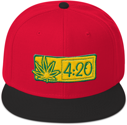 420 Snapback Hat - Baseball Cap (620x620), Png Download
