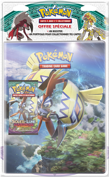 Pack Portfolio A4 1 Pokémon Rising Guardians Booster - Tapu Koko (600x600), Png Download