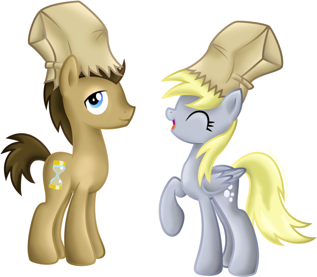 Zoevulpez, Derpy Hooves, Doctor Whooves, Female, Mare, - Cartoon (1016x887), Png Download