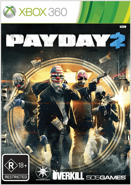 Payday 2 - Payday 2 Para Xbox 360 (600x600), Png Download