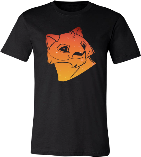 Starry Sky Snow Leopard T-shirt - Shirt (500x700), Png Download