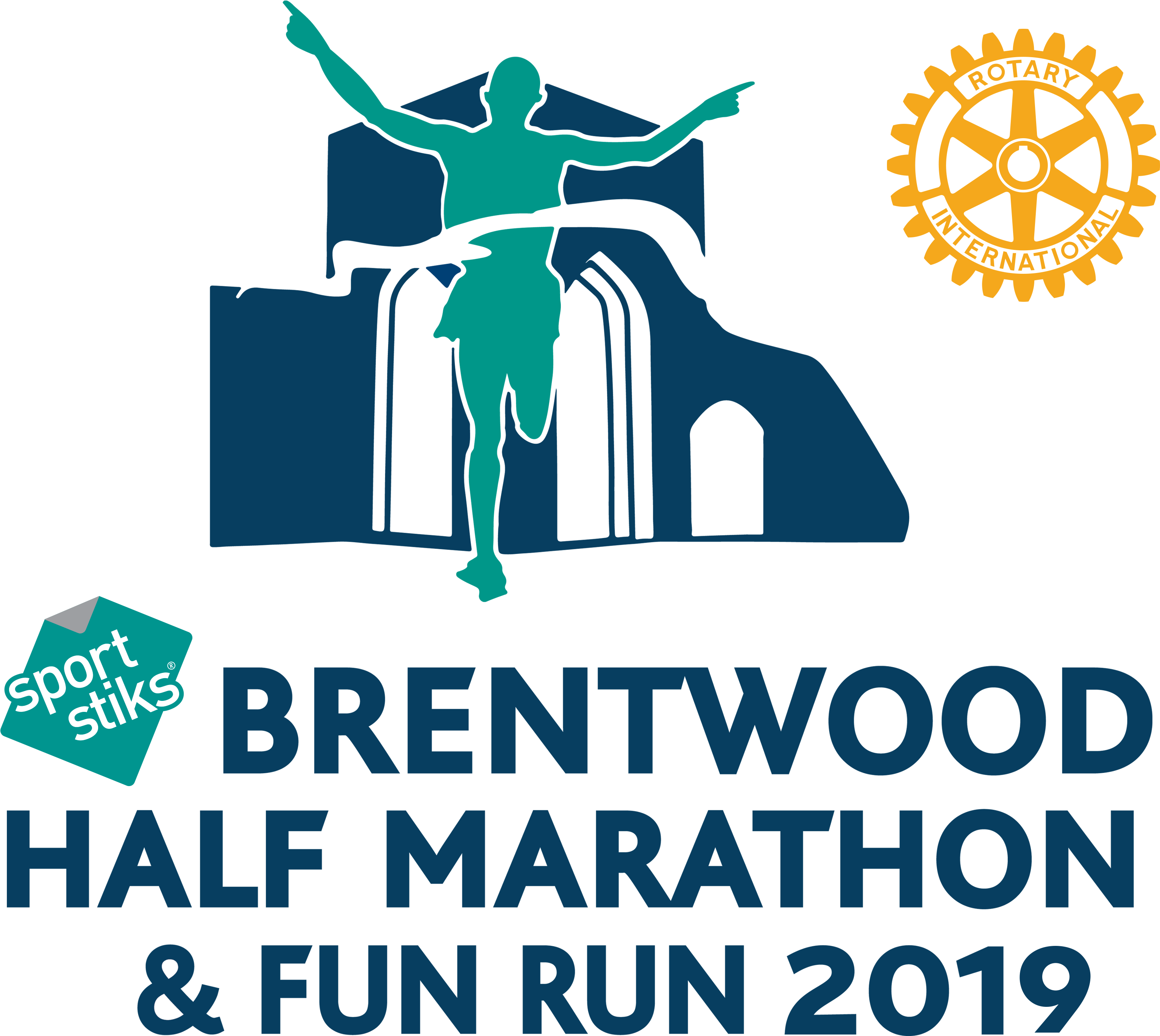 Enter The Brentwood Half Marathon - Graphic Design (4134x3448), Png Download