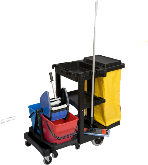 2 Swivel Wheels - Carrelli Per Le Pulizie (600x600), Png Download