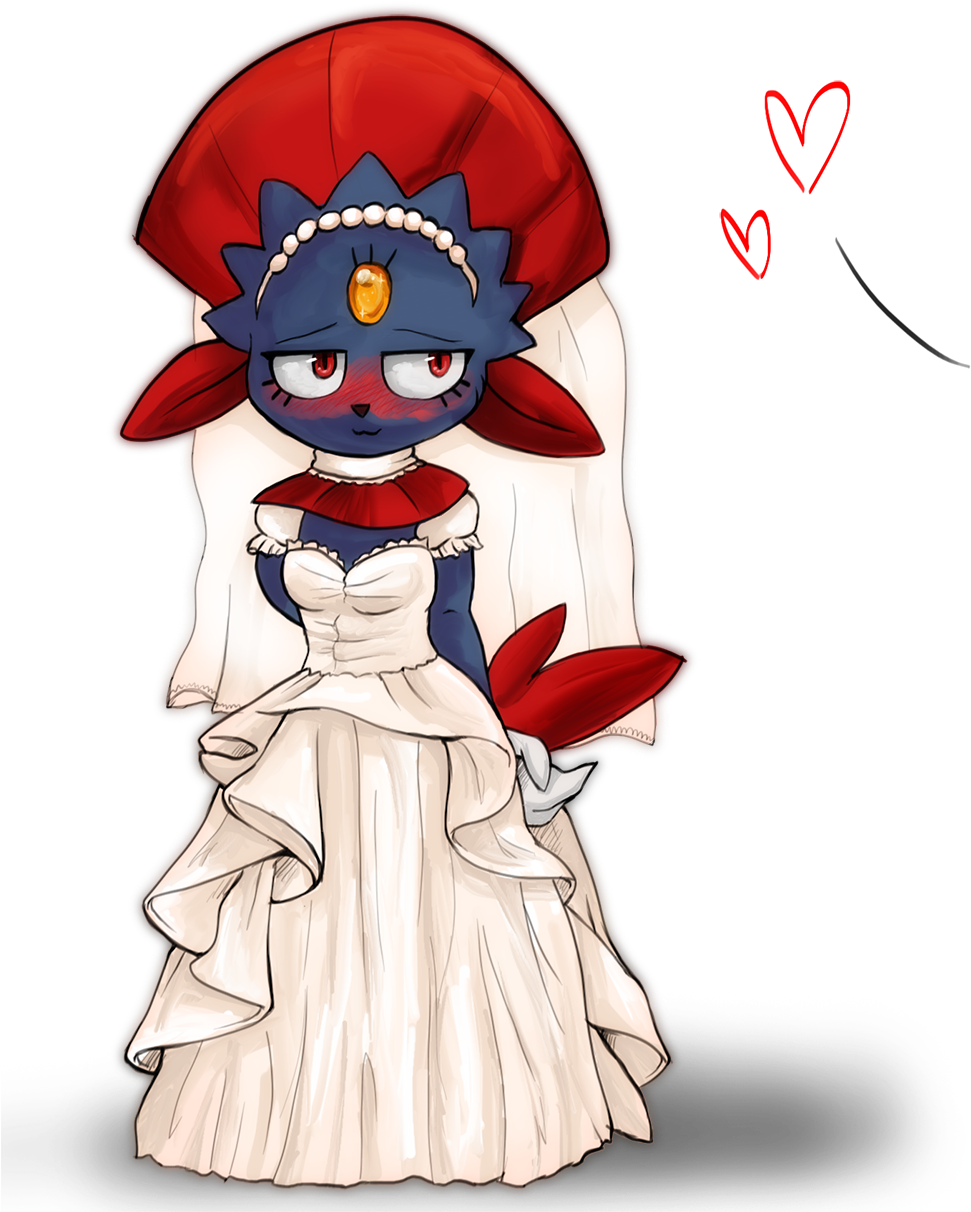 Press Question Mark To See Available Shortcut Keys - Female Weavile (1000x1250), Png Download