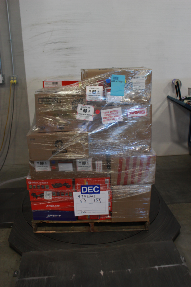 Pallet 708 Pcs Video Games Nintendo, Sony, Other Customer - Shelf (1000x1000), Png Download