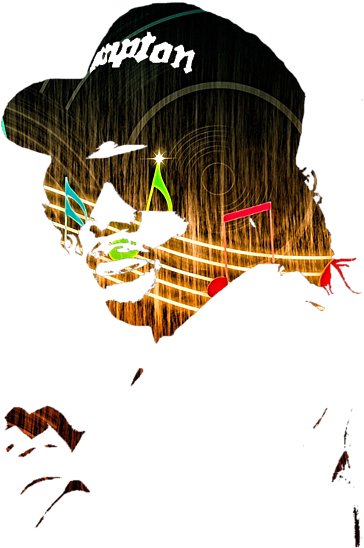 Straight Outta Compton By Marvin Blaine - Transparent Eazy E Png (600x600), Png Download