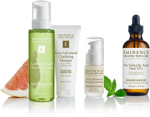 Eminence Acne Advanced Treatment System (600x580), Png Download