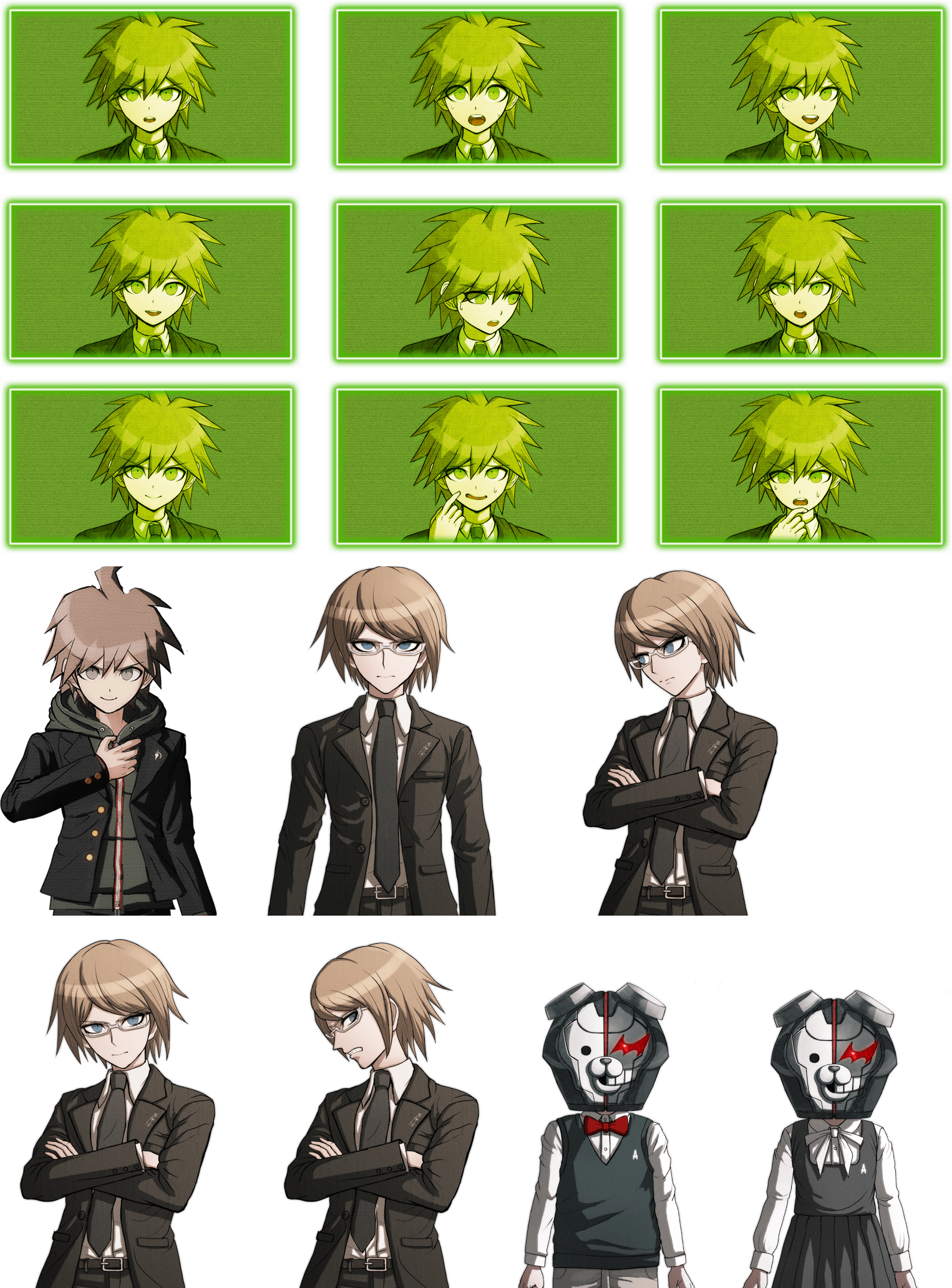 Danganronpa Ultra Despair Girls Characters - Danganronpa Another 2 Character (1526x2065), Png Download