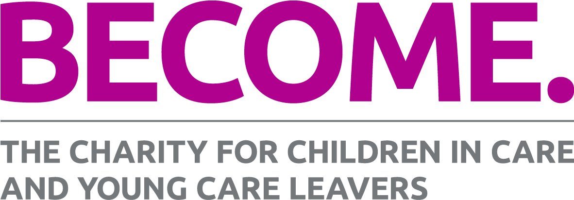 Become Logo Primary Purple Rgb - Uk Care Leaver Charities (1193x423), Png Download