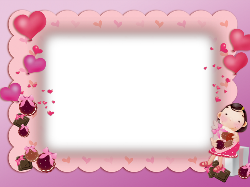 Con Esta Tarjeta Quiero Hacerte Una Invitación Muy - Happy Birthday Beautiful Frame (800x600), Png Download