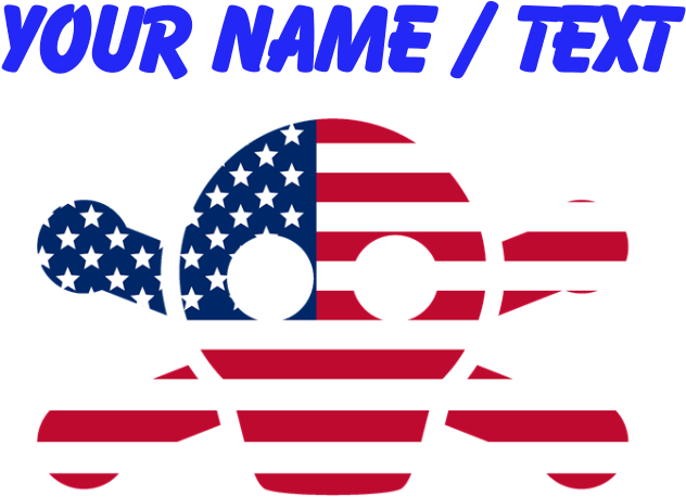 Favorite - Lion With American Flag (700x700), Png Download