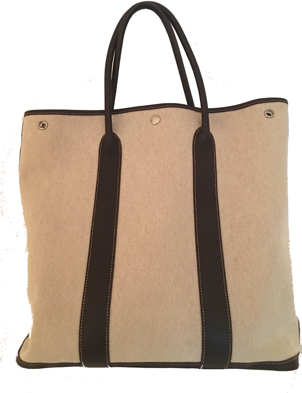 Hermes Garden Party File Tote Pre-owned - Hermes Garden Party File (960x1280), Png Download