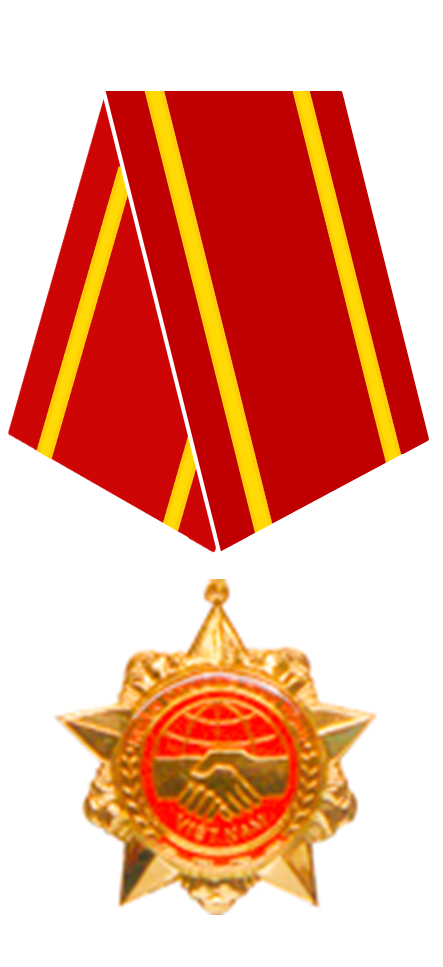 Friendship Order - Vietnam Fatherland Defense Order (514x976), Png Download