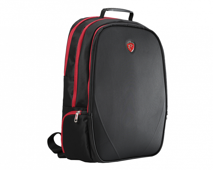 Msi Backpack Hardshell (681x545), Png Download