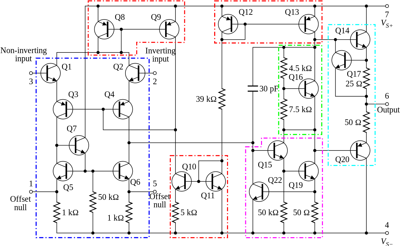 Internal Circuitry Of 741 Op-amp - Op Amp Internal Circuit Explanation (1280x788), Png Download