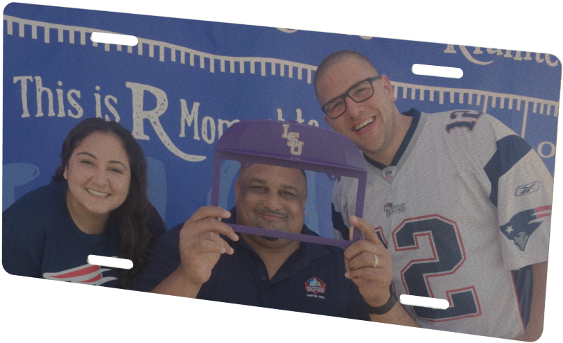 Lsu Louisiana State University Custom Metal Photo - Banner (1024x768), Png Download