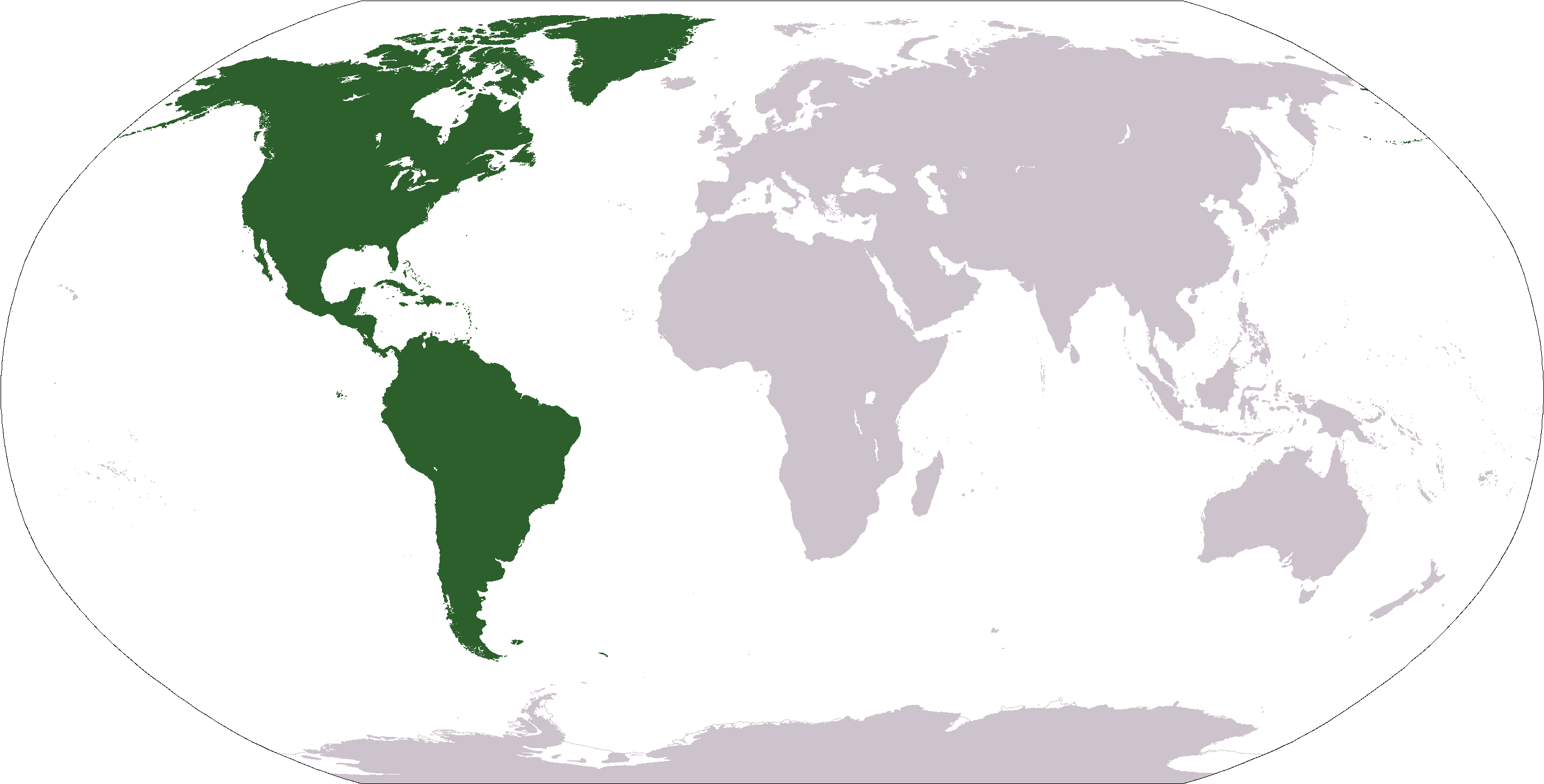 America In The World Png File - World Map With Antarctica (2759x1404), Png Download