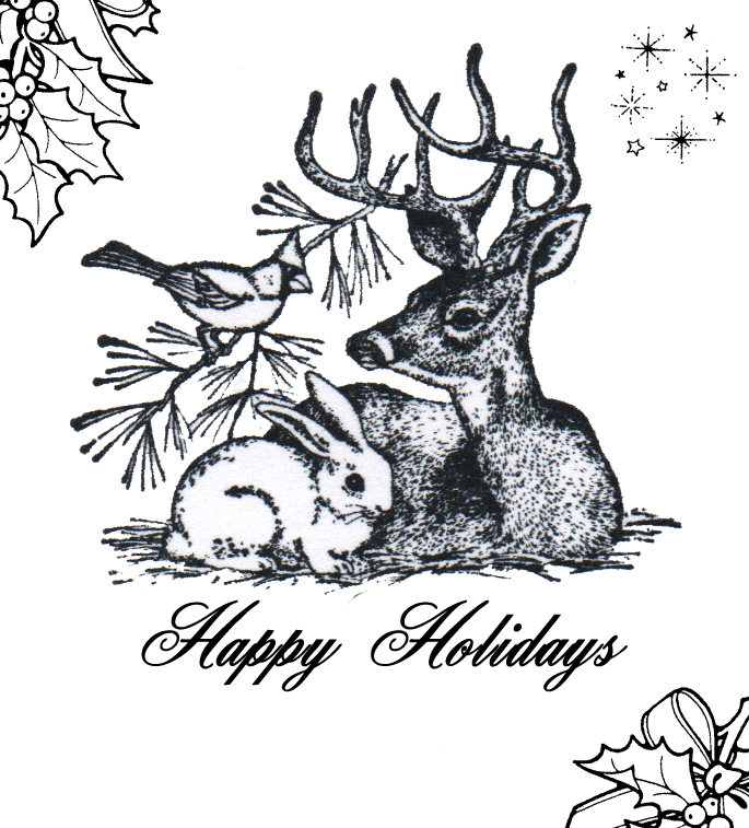 Digital Stamp Images Free - Christmas Coloring Pages (685x757), Png Download