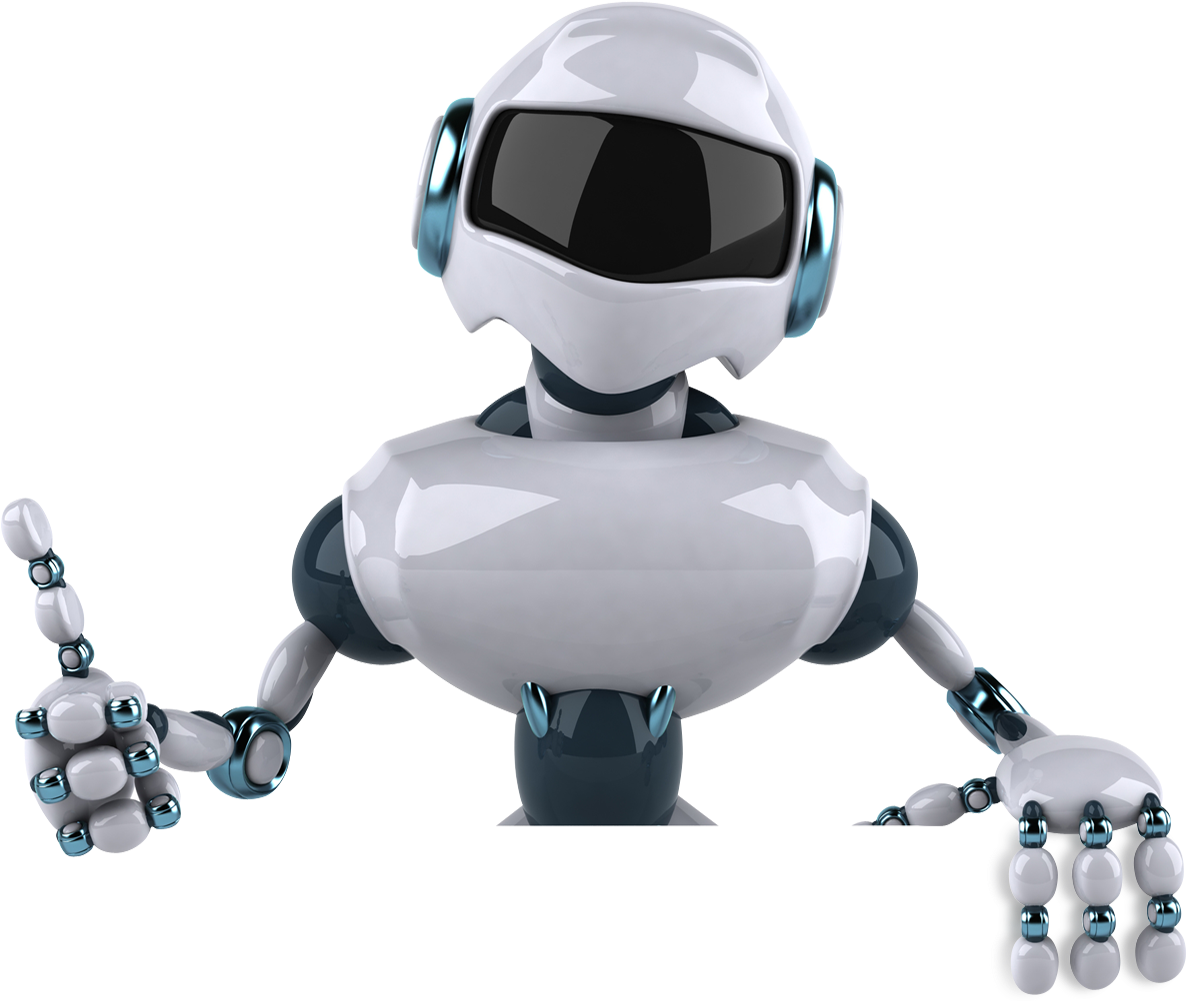 We Know A Thing Or Two - Robot Thumbs Up (1300x1029), Png Download