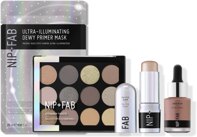 Face Makeup - Nip And Fab Eyeshadow Palette (700x700), Png Download