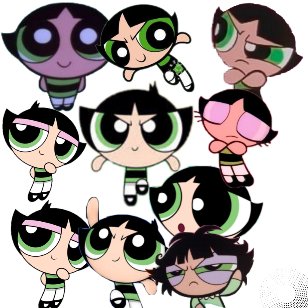 Buttercup Sticker - Powerpuff Girls (1024x1024), Png Download