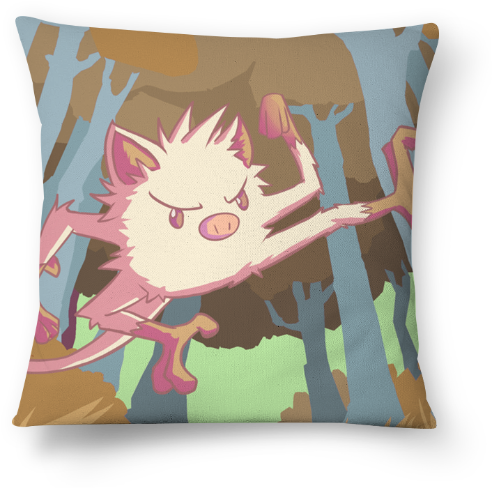 Almofada Mankey De Marcos Rodriguesna - Cushion (800x800), Png Download