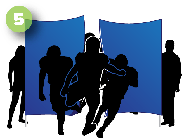 Once The Graphic Is Pulled Tight You'll Be Ready For - Silhouette (661x541), Png Download