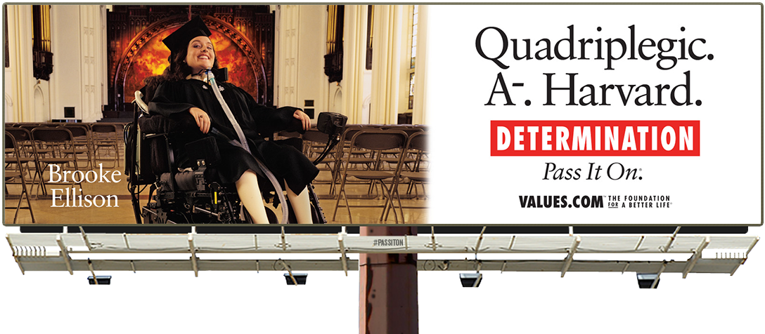 See The Quadriplegic Harvard Graduate With Determination - Incredibles Billboard (1200x630), Png Download