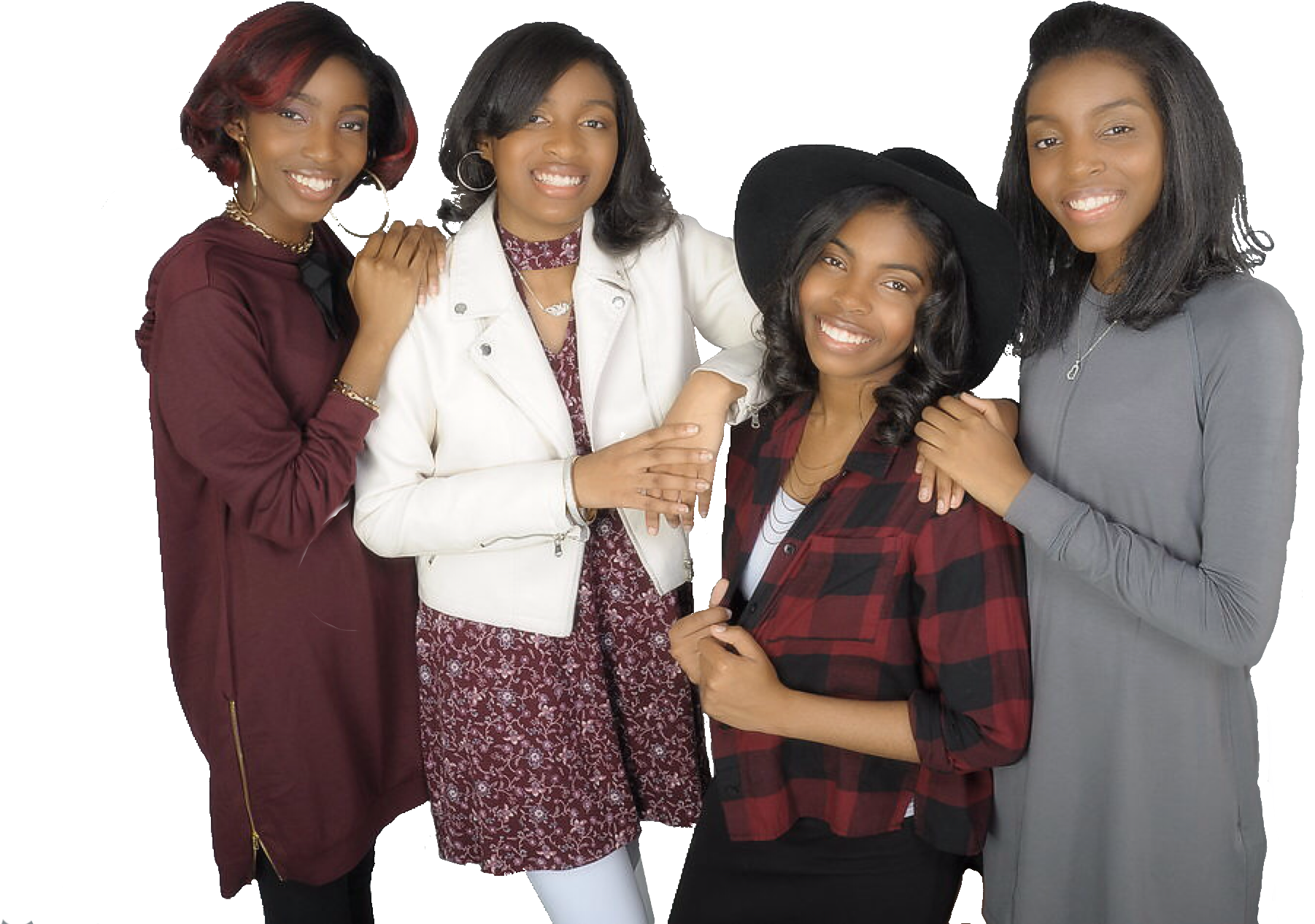 The Jones Sisters Png Pic - Girl (2048x1362), Png Download